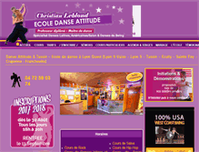 Tablet Screenshot of danseattitude.com